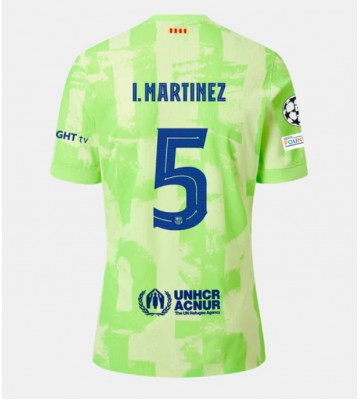 Barcelona Inigo Martinez #5 Replika Tredjetrøje 2024-25 Kortærmet